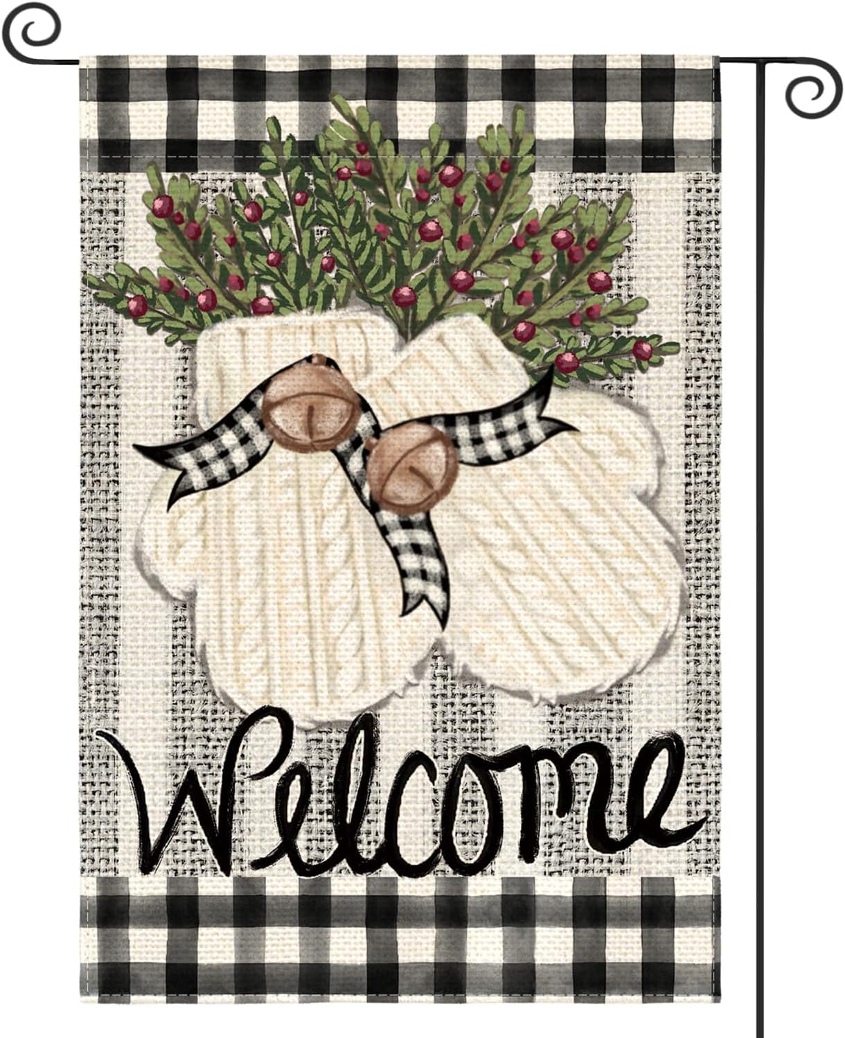 Garden Gloves - AVOIN colorlife Eldivenler Holly Welcome Kış