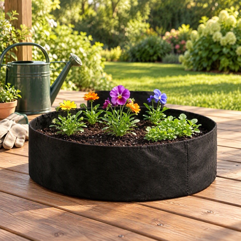 Büyük, Yuvarlak Keçe Dikim Tor - Grow Bag incelemesi ve fiyatı