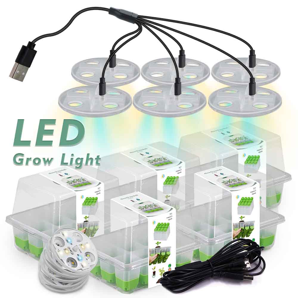 LED Büyümek Işık Fide Başlangı - Seed Starter Tray incelemesi ve fiyatı