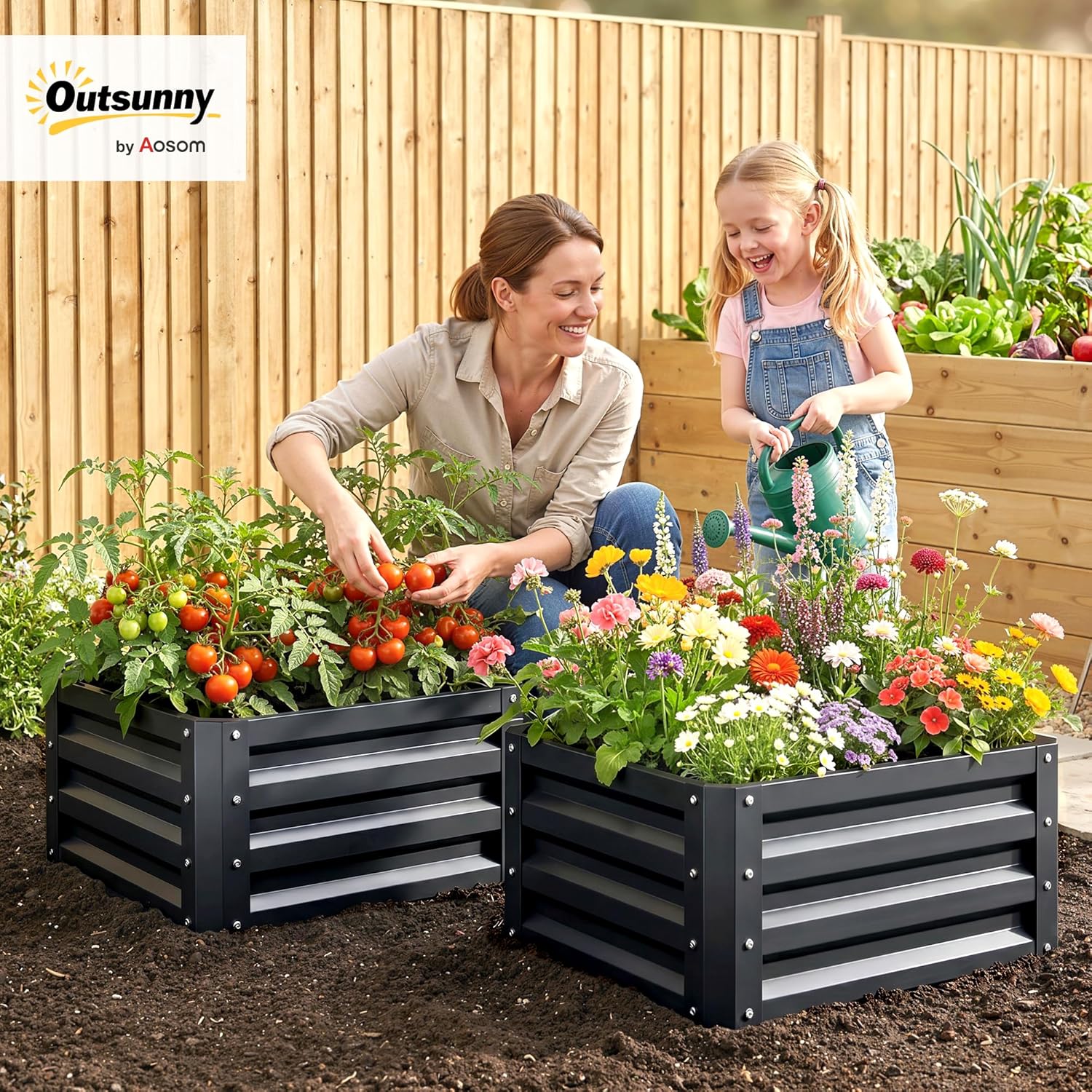 2 Parçalı Galvanizli Yükseltil - Raised Garden Bed incelemesi ve fiyatı