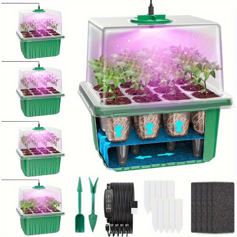 LED Büyümek Işık Bahçe Tesisi  - Seed Starter Tray incelemesi ve fiyatı